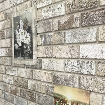 vidaXL Πάνελ Τοίχου 3D 10 τεμ. Σχέδιο Τούβλα Χρώμα Άμμου EPS