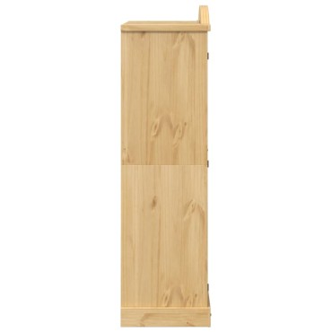 vidaXL Ντουλάπα Corona 102x52x186cm από Μασίφ Ξύλο Πεύκου 1 τεμ.