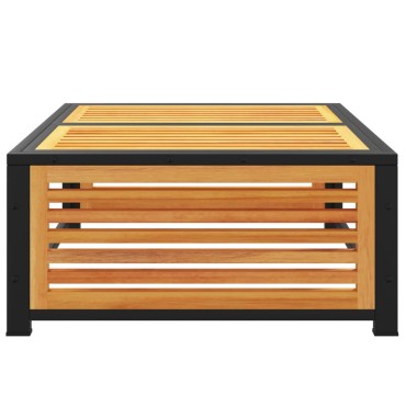 vidaXL Τραπέζι Κήπου 68x68x30cm από Μασίφ Ξύλο Ακακίας