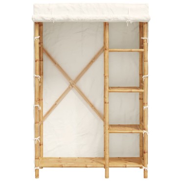 vidaXL Ντουλάπα 110x45x170cm Μπαμπού 1 τεμ.