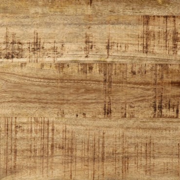 vidaXL Τραπεζαρία 120x55x76cm από Μασίφ Ακατέργαστο Ξύλο Μάνγκο 1 τεμ.