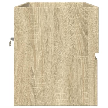 vidaXL Ντουλάπι Νιπτήρα Sonoma Δρυς 80x38,5x45cm από Επεξ. Ξύλο 1 τεμ.