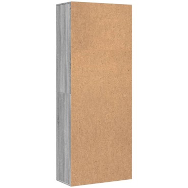 vidaXL Ντουλάπι Γκρι Sonoma 70x35x180cm από Επεξεργασμένο Ξύλο 1 τεμ.
