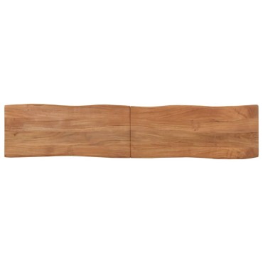 vidaXL Πάγκος από Μασίφ Ξύλο Ακακίας / Ατσάλι 160x35x45cm 1 τεμ.