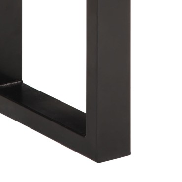 vidaXL Πάγκος από Μασίφ Ξύλο Ακακίας / Ατσάλι 160x35x45cm 1 τεμ.