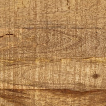 vidaXL Ντουλάπι Λευκό και Καφέ 55x30x73cm Μασίφ Ακατεργ. Ξύλο Μάνγκο 1 τεμ.
