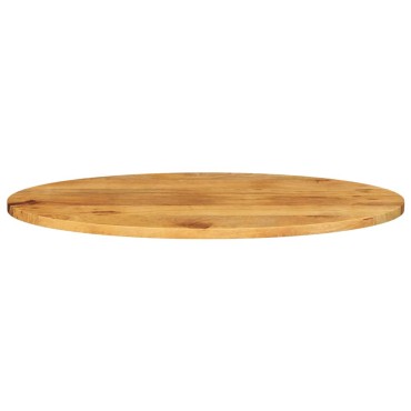 vidaXL Επιφάνεια Τραπεζιού Οβάλ 140x50x2,5cm Μασίφ Ξύλο Μάνγκο 1 τεμ.