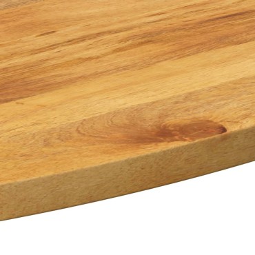 vidaXL Επιφάνεια Τραπεζιού Οβάλ 140x50x2,5cm Μασίφ Ξύλο Μάνγκο 1 τεμ.