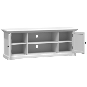 vidaXL Έπιπλο Τηλεόρασης Λευκό 110x30x41cm από Επεξεργασμένο Ξύλο
