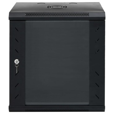 vidaXL Καμπίνα Δικτύου Επιτοίχια 12U 19'' IP20 53x40x60 εκ.