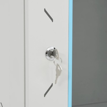 vidaXL Καμπίνα Δικτύου Επιτοίχια 6U 19'' IP20 53x40x30 εκ.