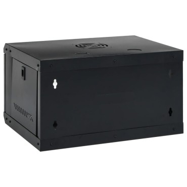vidaXL Καμπίνα Δικτύου Επιτοίχια 6U 19'' IP20 53x40x30 εκ.