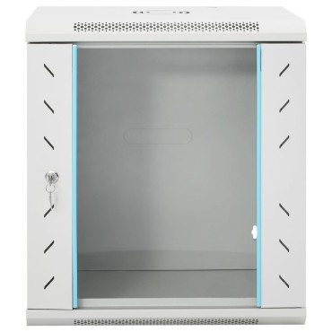 vidaXL Καμπίνα Δικτύου Επιτοίχια 12U 19'' IP20 53x40x60 εκ.