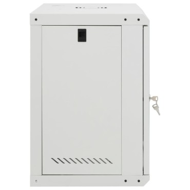vidaXL Καμπίνα Δικτύου Επιτοίχια 12U 19'' IP20 53x40x60 εκ.