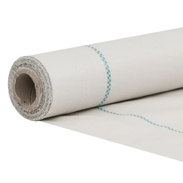 vidaXL Μεμβράνη Εδαφοκάλυψης Λευκή 1x25 μ. από Πολυπροπυλένιο