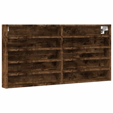 vidaXL Βιτρίνα Καπνιστή Δρυς 100x8,5x50cm από Επεξεργασμένο Ξύλο