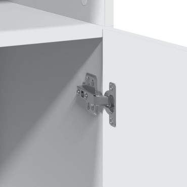 vidaXL Ντουλάπι Λευκό 70x42,5x185cm Επεξεργασμένο Ξύλο 1 τεμ.