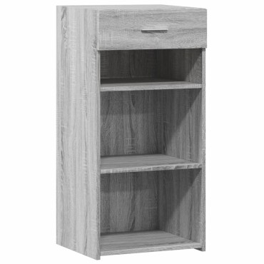 vidaXL Ντουλάπι Γκρι Sonoma 45x42,5x93cm από Επεξεργασμένο Ξύλο 1 τεμ.