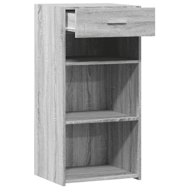 vidaXL Ντουλάπι Γκρι Sonoma 45x42,5x93cm από Επεξεργασμένο Ξύλο 1 τεμ.