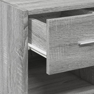 vidaXL Ντουλάπι Γκρι Sonoma 45x42,5x93cm από Επεξεργασμένο Ξύλο 1 τεμ.
