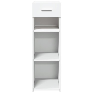 vidaXL Συρταριέρα Λευκή 30x42,5x93cm από Επεξεργασμένο Ξύλο 1 τεμ.