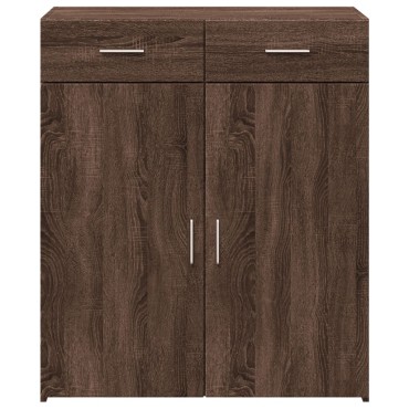vidaXL Ντουλάπι Καφέ Δρυς 80x42,5x93cm από Επεξεργασμένο Ξύλο 1 τεμ.