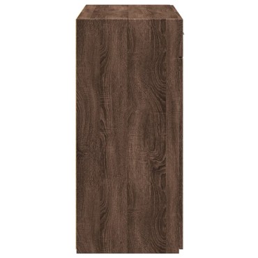 vidaXL Ντουλάπι Καφέ Δρυς 80x42,5x93cm από Επεξεργασμένο Ξύλο 1 τεμ.
