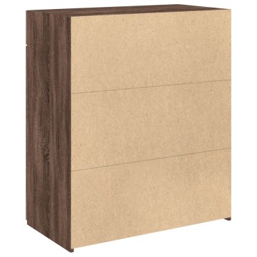 vidaXL Ντουλάπι Καφέ Δρυς 80x42,5x93cm από Επεξεργασμένο Ξύλο 1 τεμ.