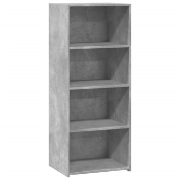 vidaXL Ντουλάπι Γκρι Σκυροδέματος 50x41x124cm από Επεξεργασμένο Ξύλο 1 τεμ.