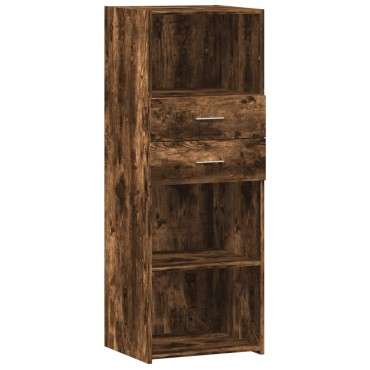 vidaXL Ντουλάπα Καπνιστή Δρυς 45x42,5x124cm από Επεξεργασμένο Ξύλο 1 τεμ.
