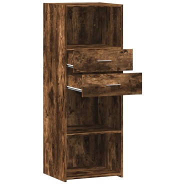 vidaXL Ντουλάπα Καπνιστή Δρυς 45x42,5x124cm από Επεξεργασμένο Ξύλο 1 τεμ.