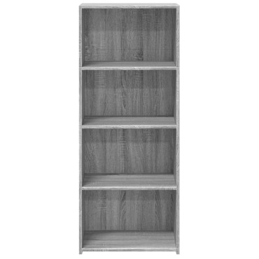 vidaXL Ντουλάπι Γκρι Sonoma 50x41x124cm από Επεξεργασμένο Ξύλο 1 τεμ.