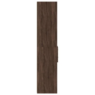 vidaXL Ντουλάπι Καφέ Δρυς 45x42,5x185cm από Επεξεργασμένο Ξύλο 1 τεμ.