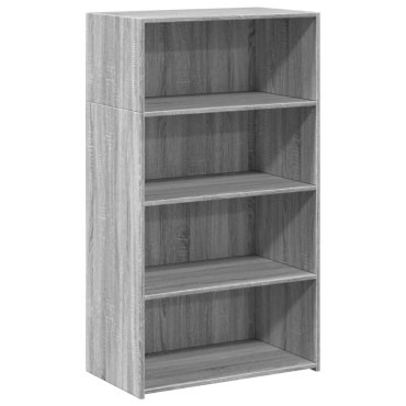vidaXL Ντουλάπι Γκρι Sonoma 70x41x124cm από Επεξεργασμένο Ξύλο 1 τεμ.