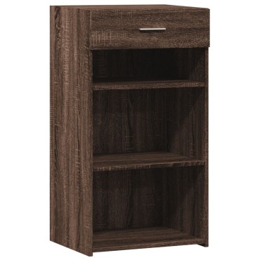 vidaXL Ντουλάπι Καφέ Δρυς 50x42,5x93cm Επεξεργασμένο Ξύλο 1 τεμ.