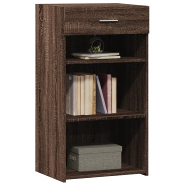 vidaXL Ντουλάπι Καφέ Δρυς 50x42,5x93cm Επεξεργασμένο Ξύλο 1 τεμ.