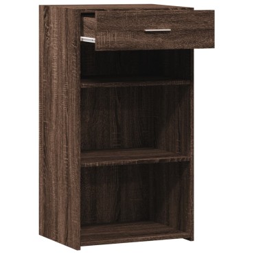 vidaXL Ντουλάπι Καφέ Δρυς 50x42,5x93cm Επεξεργασμένο Ξύλο 1 τεμ.