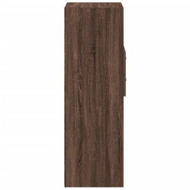 vidaXL Ντουλάπι Καφέ Δρυς 50x42,5x124cm από Επεξεργασμένο Ξύλο 1 τεμ.