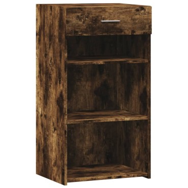 vidaXL Συρταριέρα Καπνιστή Δρυς 50x42,5x93cm από Επεξεργ. Ξύλο 1 τεμ.