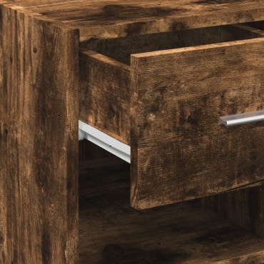 vidaXL Συρταριέρα Καπνιστή Δρυς 50x42,5x93cm από Επεξεργ. Ξύλο 1 τεμ.