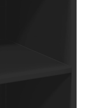 vidaXL Ντουλάπι Μαύρη 70x41x185cm από Επεξεργασμένο Ξύλο 1 τεμ.