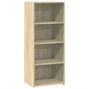 vidaXL Ντουλάπι Sonoma Δρυός 50x41x124cm από Επεξεργασμένο Ξύλο 1 τεμ.