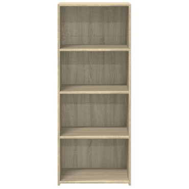 vidaXL Ντουλάπι Sonoma Δρυός 50x41x124cm από Επεξεργασμένο Ξύλο 1 τεμ.
