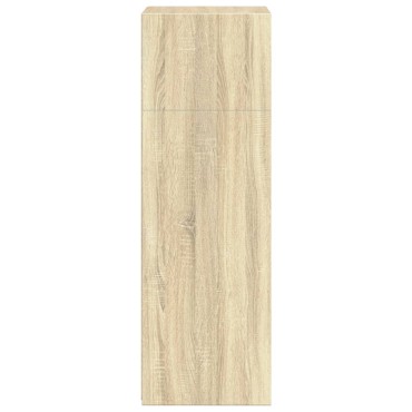vidaXL Ντουλάπι Sonoma Δρυός 50x41x124cm από Επεξεργασμένο Ξύλο 1 τεμ.