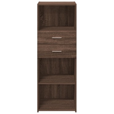 vidaXL Ντουλάπι Καφέ Δρυς 45x42,5x124cm από Επεξεργασμένο Ξύλο 1 τεμ.