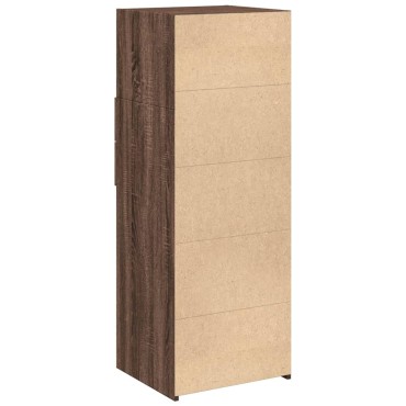 vidaXL Ντουλάπι Καφέ Δρυς 45x42,5x124cm από Επεξεργασμένο Ξύλο 1 τεμ.