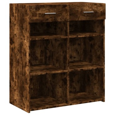 vidaXL Ντουλάπι Καπνιστή Δρυς 80x42,5x93cm από Επεξεργ. Ξύλο 1 τεμ.