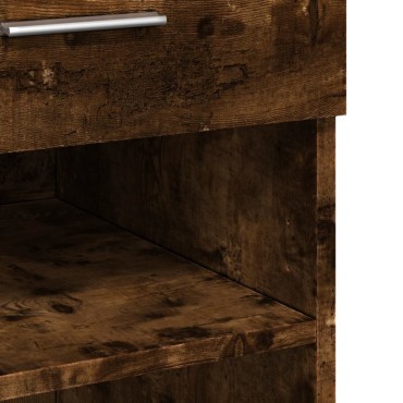 vidaXL Ντουλάπι Καπνιστή Δρυς 80x42,5x93cm από Επεξεργ. Ξύλο 1 τεμ.