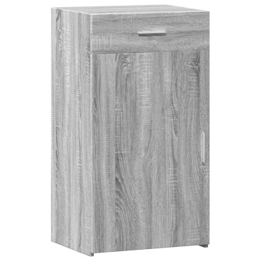 vidaXL Ραφιέρα Γκρι Sonoma 50x42,5x93cm από Επεξεργασμένο Ξύλο 1 τεμ.