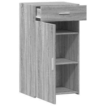 vidaXL Ραφιέρα Γκρι Sonoma 50x42,5x93cm από Επεξεργασμένο Ξύλο 1 τεμ.